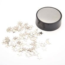 Magnetic Desktop Sculpture (Moons And Stars)
