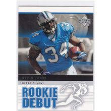 2005 Upper Deck Football Rookie Debut Kevin Jones