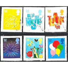 2006 Smilers Booklet Stamps (SG2672-2677) Used Set HRD2-C