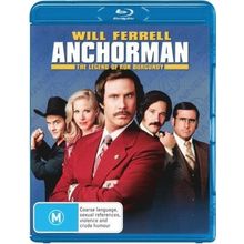 Anchorman The Legend of Ron Burgundy Blu-ray