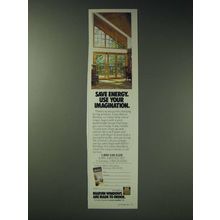 1989 Marvin Windows Ad - Save energy. Use your imagination