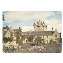 CAWDOR CASTLE, NAIRNSHIRE, SCOTLAND used vintage postcard 1978 postmark =