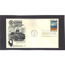 FDC Fleetwood 1339 6c Illinois (Cachet-U/A) CV42780