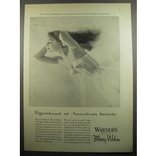 1955 Warner's Merry Widow Half-Bra Ad - Figurehead of American Beauty