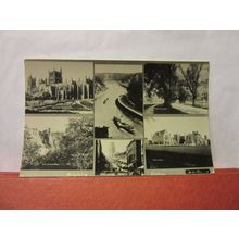 multiview, BRISTOL & CLIFTON unused vintage postcard RP blank back =