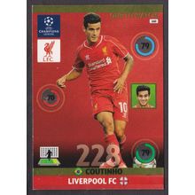 Panini Adrenalyn XL Champions League Cards 2014-15 #160 Coutinho (Liverpool FC)