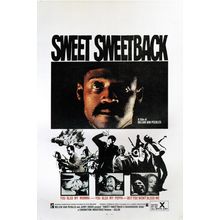 Sweet Sweetback's Baadaasssss Song- 1971 Poster Canvas Movie Film Print A0 A1 A2
