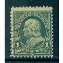 Used 279 1c Benjamin Franklin Average Plus M04309