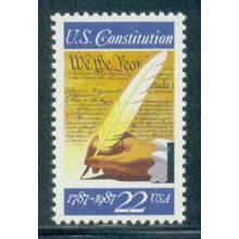 2360 22c Constitution Fine MNH MA2110