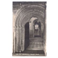 ELY CATHEDRAL, Cambridgeshire. Monk's Door. unused postcard c.1910 G.H.Tyndall =