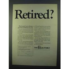 1968 The Equitable Ad - Retired?