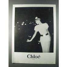 1980 Chloe Paris Fashion Ad