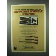 1983 Browning Ad - Invector BT-99 Trap Gun, BPS, Citori
