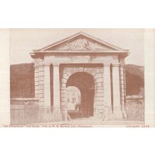 Unicorn Gate Portsmouth Antique Postcard