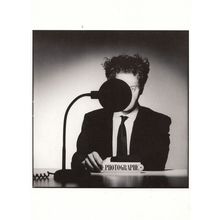 Bernard Matussiere Giant French Radio Microphone Photo Postcard