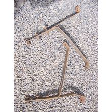 1952 DESOTO FRONT BUMPER BRACKETS OEM FIREDOME FIREFLIGHT SPORTSMAN