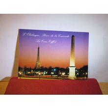 L'OBELISQUE, PARIS, FRANCE used postcard 2002 pm =