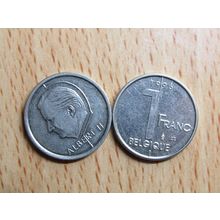 Belgium 1996 1 Franc Belgique (French Text) Coin