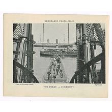 The Ferry Egremont Merseyside / After The Ride 1900 Antique Print Picture