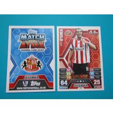 272. John O`Shea - Sunderland - Match Attax 2013/14 Football Card EF1