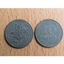 Netherlands 1942 10 Cents Coin