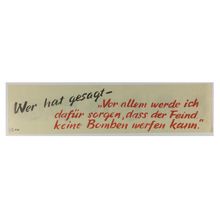 Original WW2 British Air Drop Propaganda Leaflet. - Code G.35 [1942].