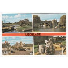 Multiview of Lechlade Postcard Gloucestershire 22271
