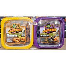 Natra Fig Golden California Figs and Mission Figs 8oz 226g (2 Tubs)