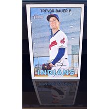 TREVOR BAUER 2016 TOPPS HERITAGE BASEBALL CARD #282
