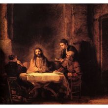 Supper_at_Emmaus_WGA Poster Canvas Movie Film Print A0 A1 A2 A3 A4 A5 A6 Art Wal
