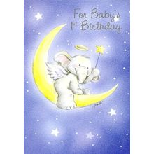 For Baby's 1st Birthday - Birthday Greeting Card - 06002