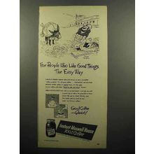 1948 Maxwell House Instant Coffee Ad - The Easy Way