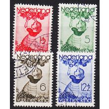 NIEDERLANDE NETHERLANDS [1935] MiNr 0287-90 ( O/used )