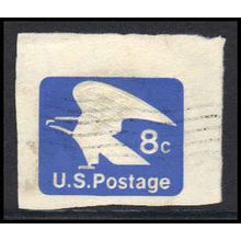 Used U557 8c Eagle Very Fine Cut Square Z2916