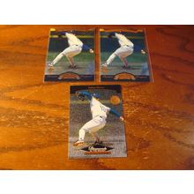 1995 Upper Deck SP, Prospects, 3-Cards, 2-Die Cut, HIDEO NOMO, Dodgers