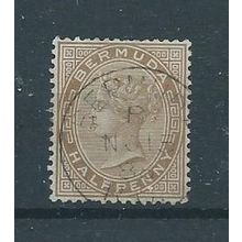 bermuda stamps sg19 sg 19 watermark crown ccc used vfu