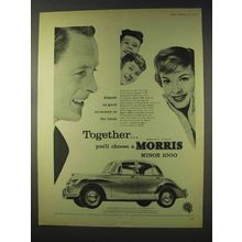 1959 Morris Minor 1000 Car Ad - Money in the Bank