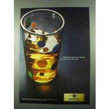 1969 Johnnie Walker Black Label Scotch Ad - Spent Less