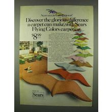 1978 Sears Flying Colors Carpeting Ad - Glorious