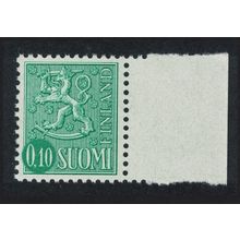 Finland Coat of Arms Lion Type 10p Dark Green 1974 MNH SG#651