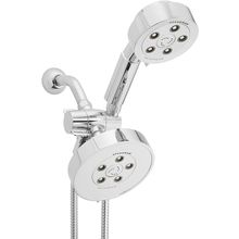 Neo Anystream VSR-233010 6-Spray Polished Chrome Dual Shower Head 2.5-GPM (9.5 L