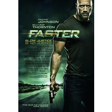 Faster (2010)_2 Movie Film Poster Canvas iconic design