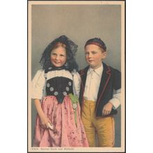 Berner Bueb und Meitschi, c.1920 - Wehrli AK