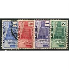 1940 4 different values - #2943 fine used (o)