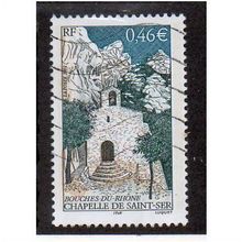 FRA 2002 46c 'SAINT SER CHAPEL' FINE USED (EBID20353)