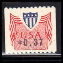 CVP31b 37c Shield Fine MNH Dry Gum PA4650