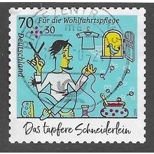 GER 2019 €0.70 + 0.30 (S/A) 'BRAVE LITTLE TAYLOR' FINE USED (EBID77-042)