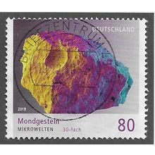 GER 2019 €0.80 'MICROWORLD - MOON ROCK' FINE USED (EBID77-051)