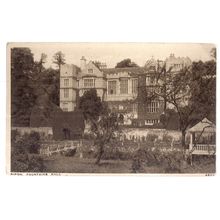 FOUNTAINS HALL, RIPON. unused. vintage postcard photochrom co. ltd. =