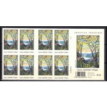 4165a 41c Louis C. Tiffany Very Fine MNH Pane/20 P# P11111 L04069